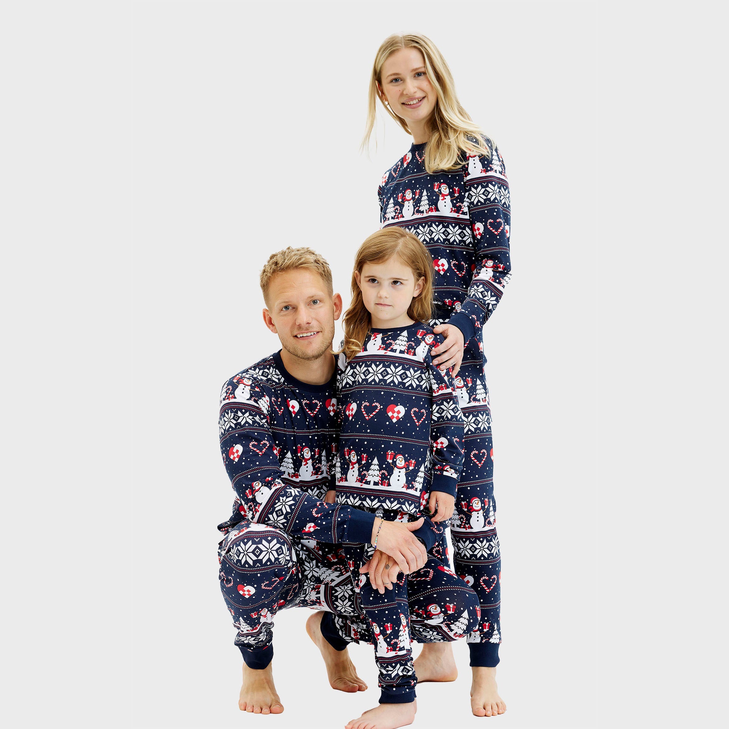 Christmas Heart Pyjamas Navy β Women